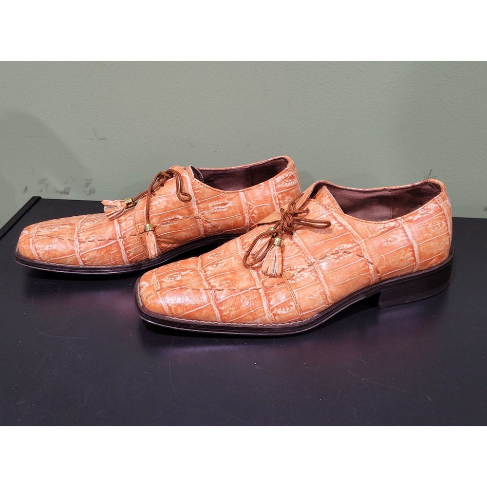 Marco Vicci mens Oxford dress shoes size 8M